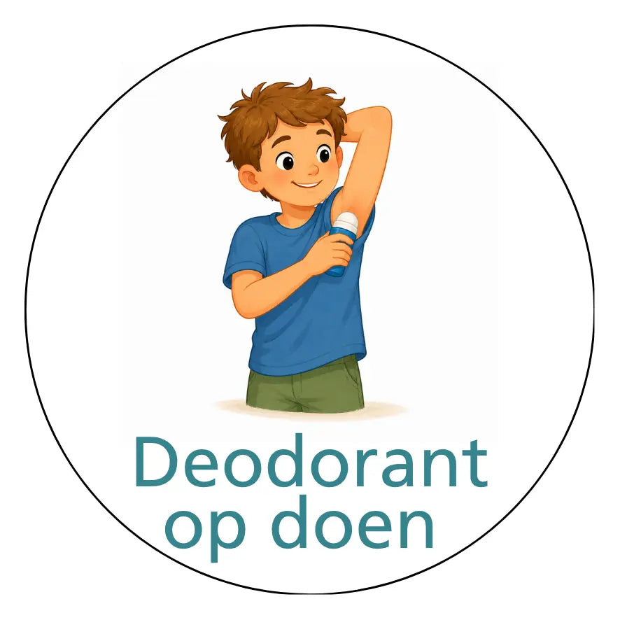 Magnetisch pictogram Deodorant op doen