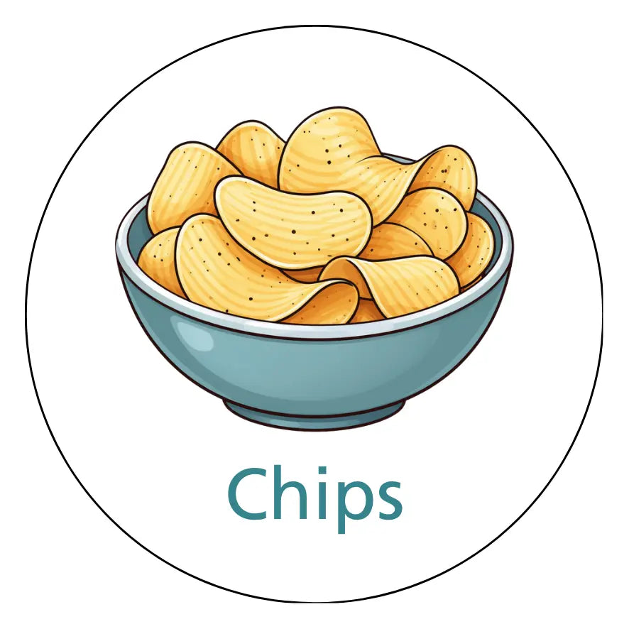 Magnetisch pictogram Chips