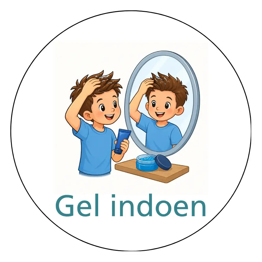Magnetisch pictogram Gel indoen