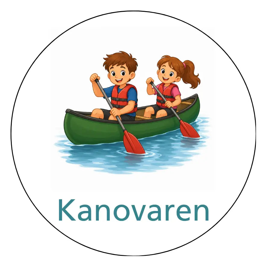 Magnetisch pictogram Kanovaren