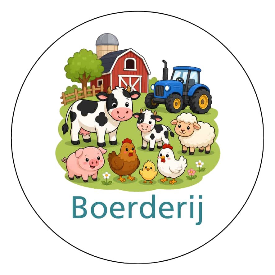 Magnetisch pictogram Boerderij
