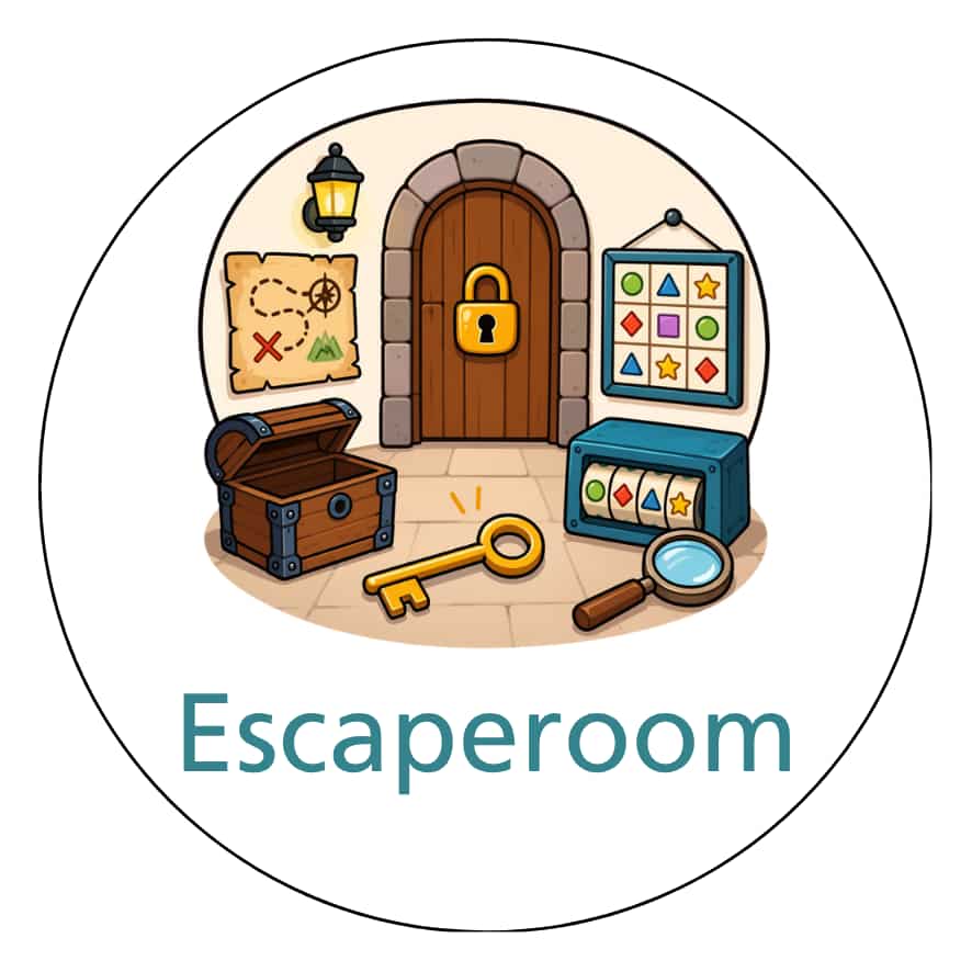 Magnetisch pictogram Escaperoom
