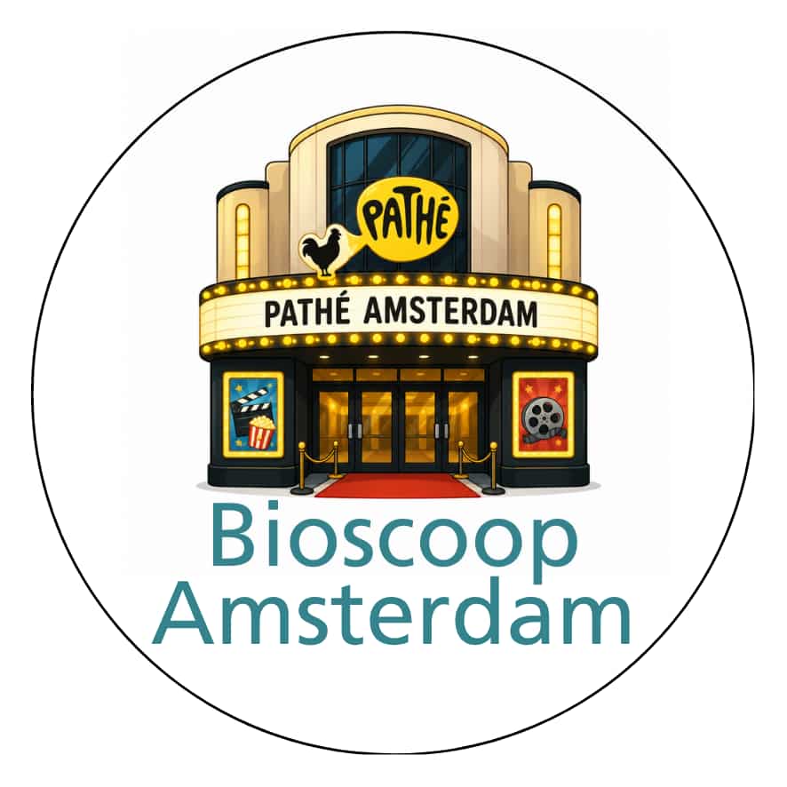 Magnetisch pictogram Bioscoop Amsterdam