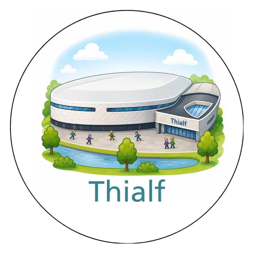 Magnetisch Pictogram Thialf