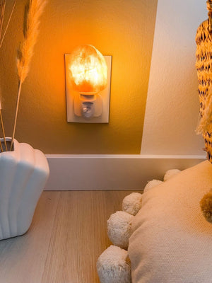 Nachtlampje Himalaya zout - Oranje - yourlittlefamily-nl - 