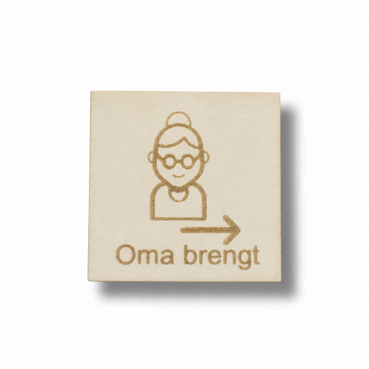 Pictogram Oma brengt