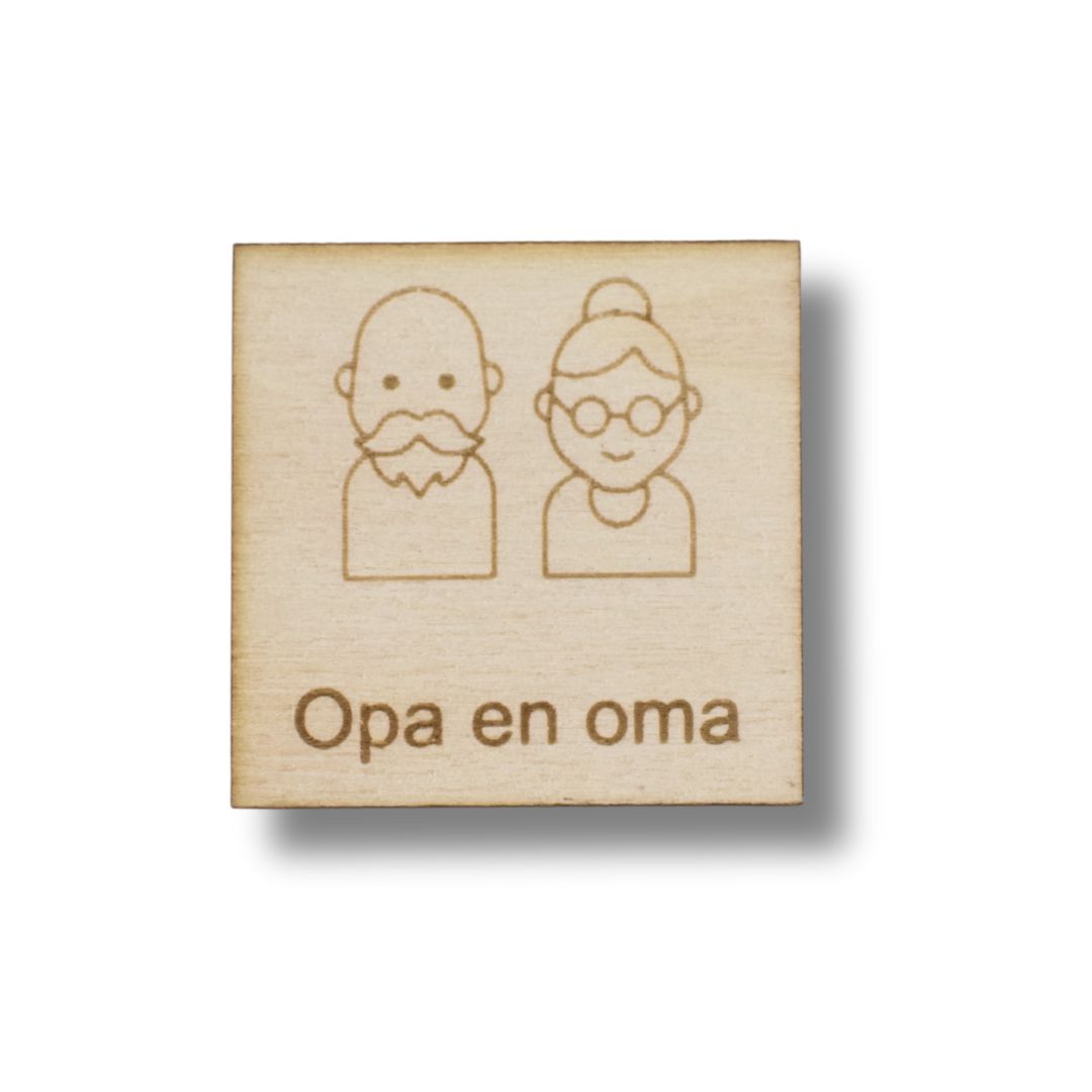 Pictogram Opa en Oma