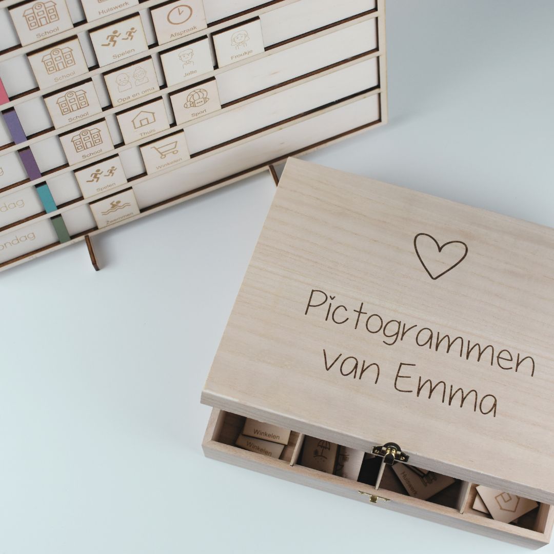 Opbergkist XL pictogrammen
