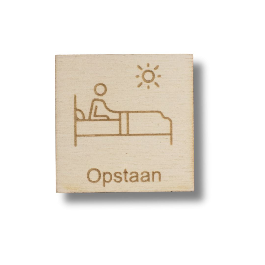 Pictogram Opstaan