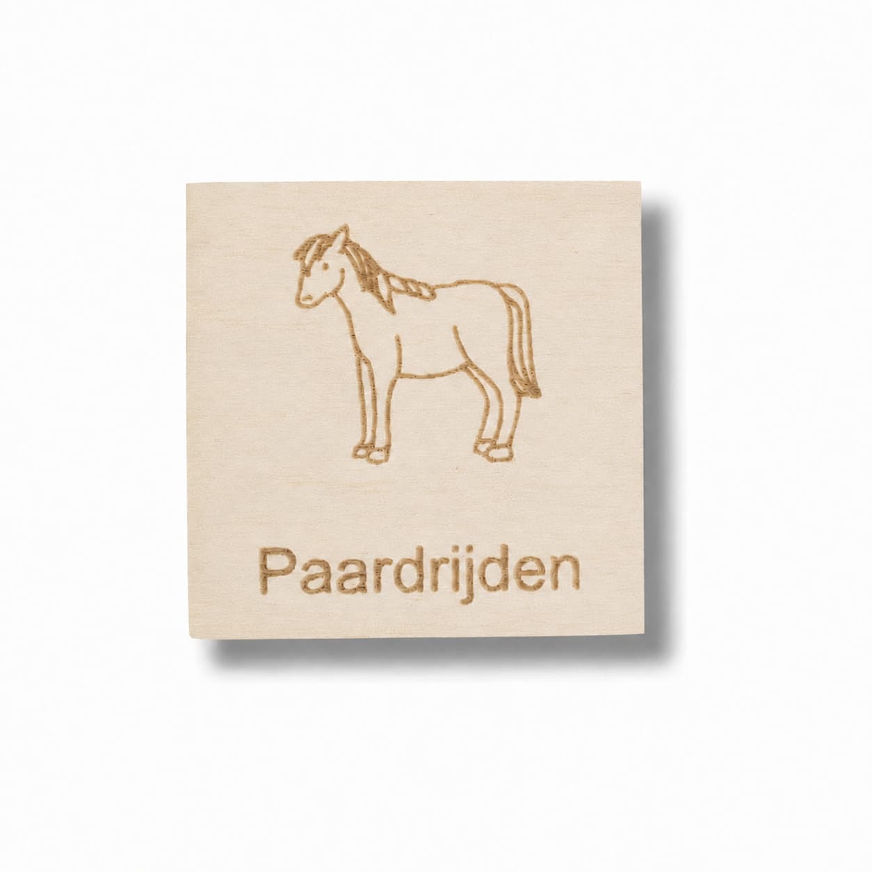 Pictogram paardrijden