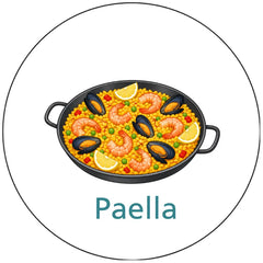 Pictogram uitvoering Paella