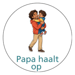 Papa haalt op A