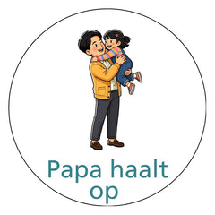 Papa haalt op B