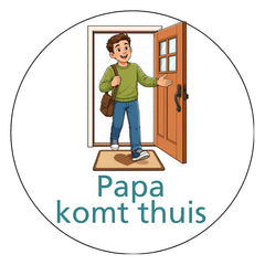 Papa komt thuis D