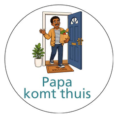 Papa komt thuis B