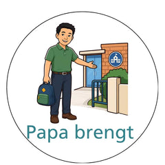 Papa brengt C