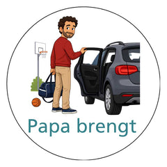 Papa brengt E