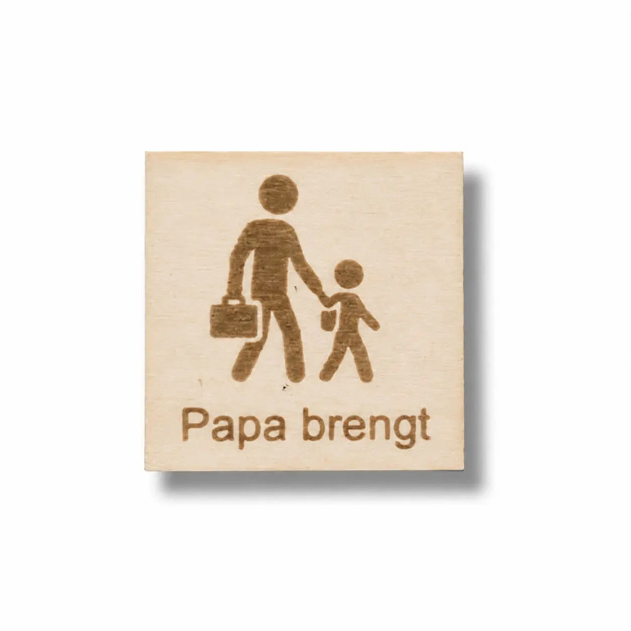 Pictogram Papa Brengt – Routine & Veiligheid Kind