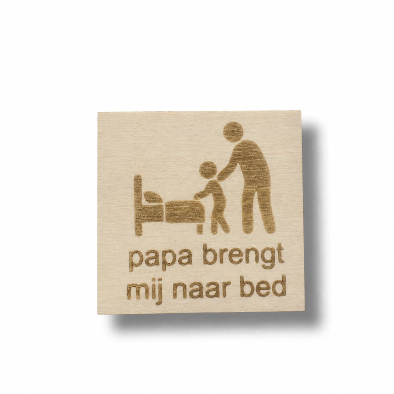 Pictogram Papa Brengt Mij Naar Bed – Avondroutine Kind