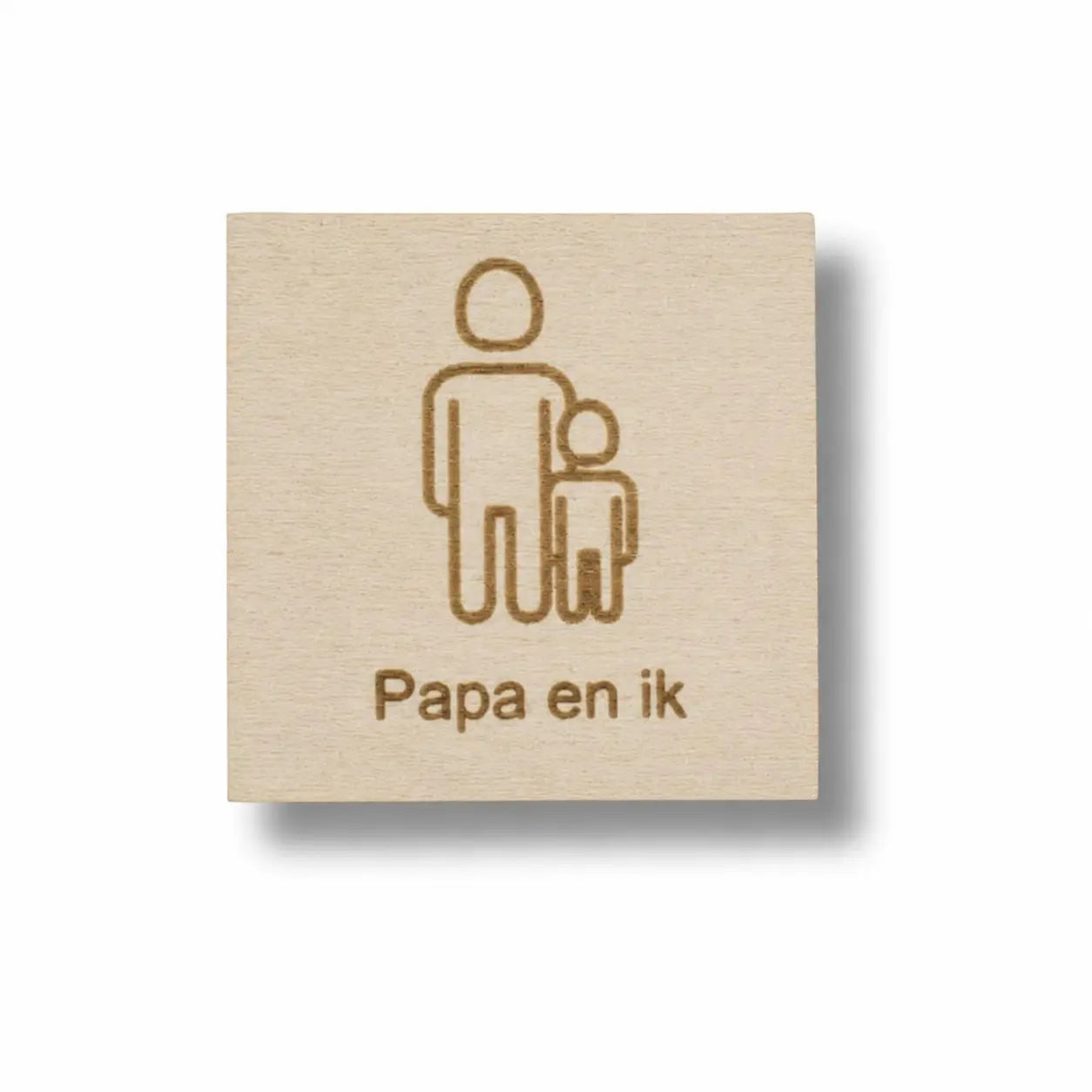 Pictogram Papa en ik