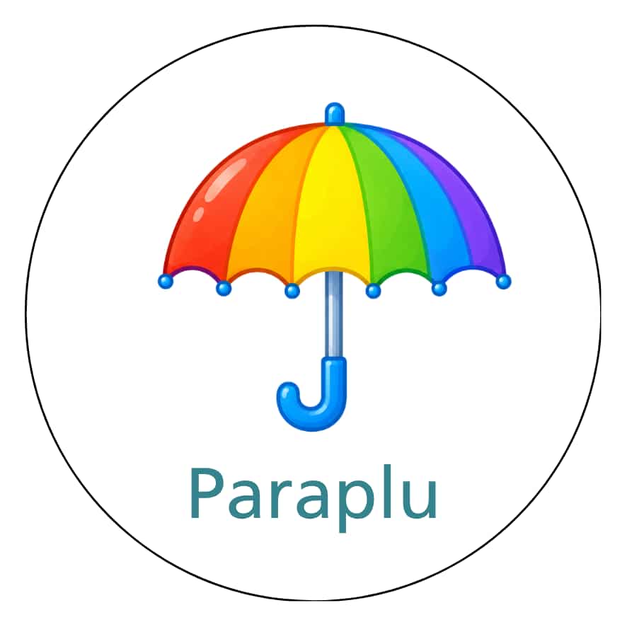 Magnetisch pictogram Paraplu