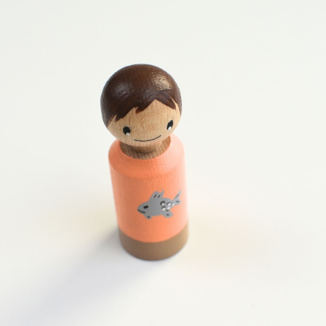Pegdoll Jongen Oranje