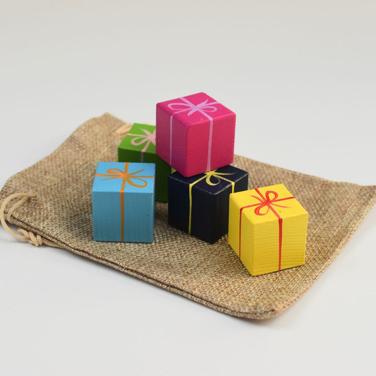 Houten cadeautjes (set)