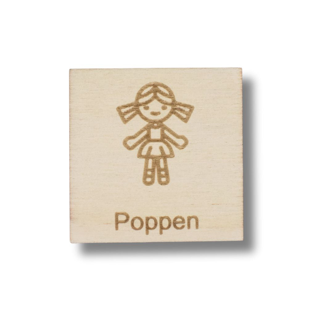 Pictogram Poppen