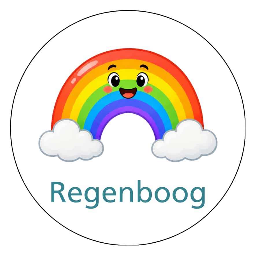 Magnetisch pictogram Regenboog