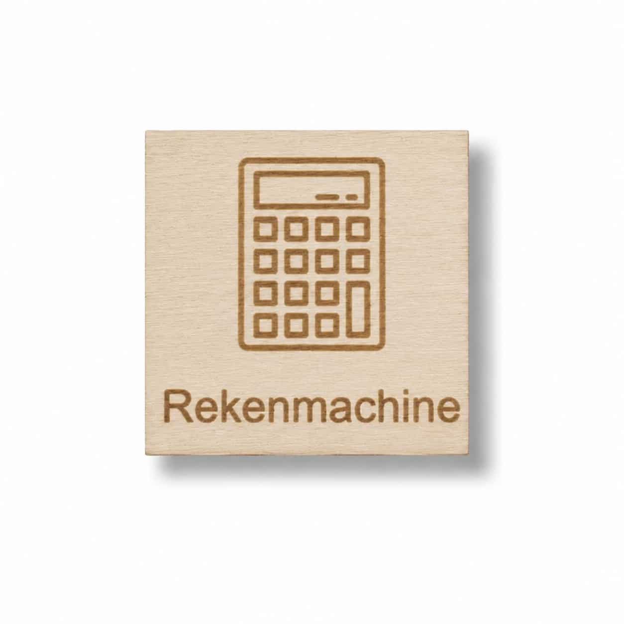 Pictogram rekenmachine