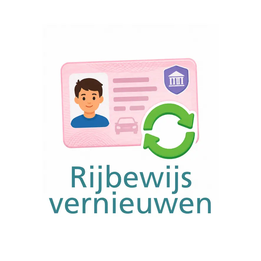 Magnetisch pictogram Rijbewijs vernieuwen
