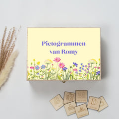 Pictogram uitvoering bloemen
