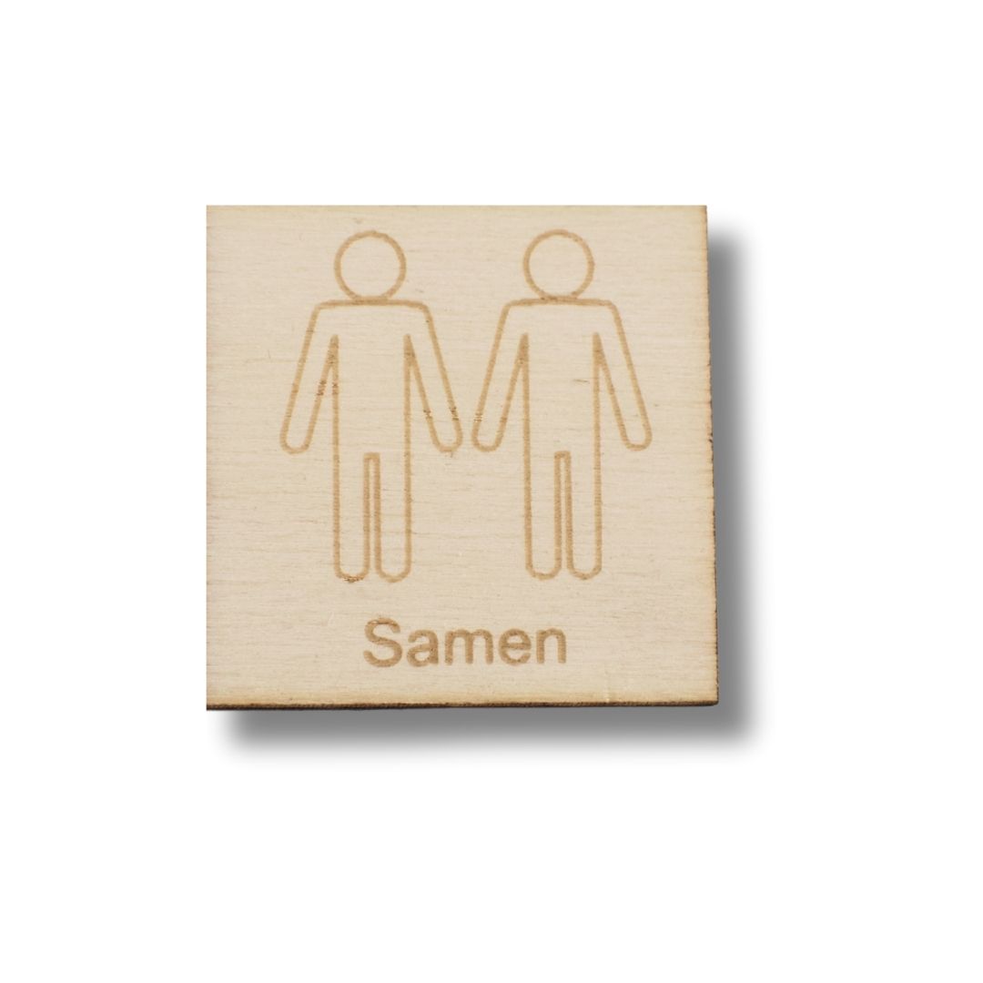 Pictogram Samen M