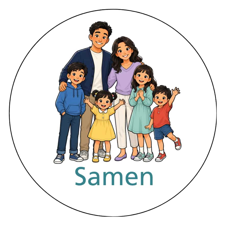 Magnetisch pictogram Samen (6)