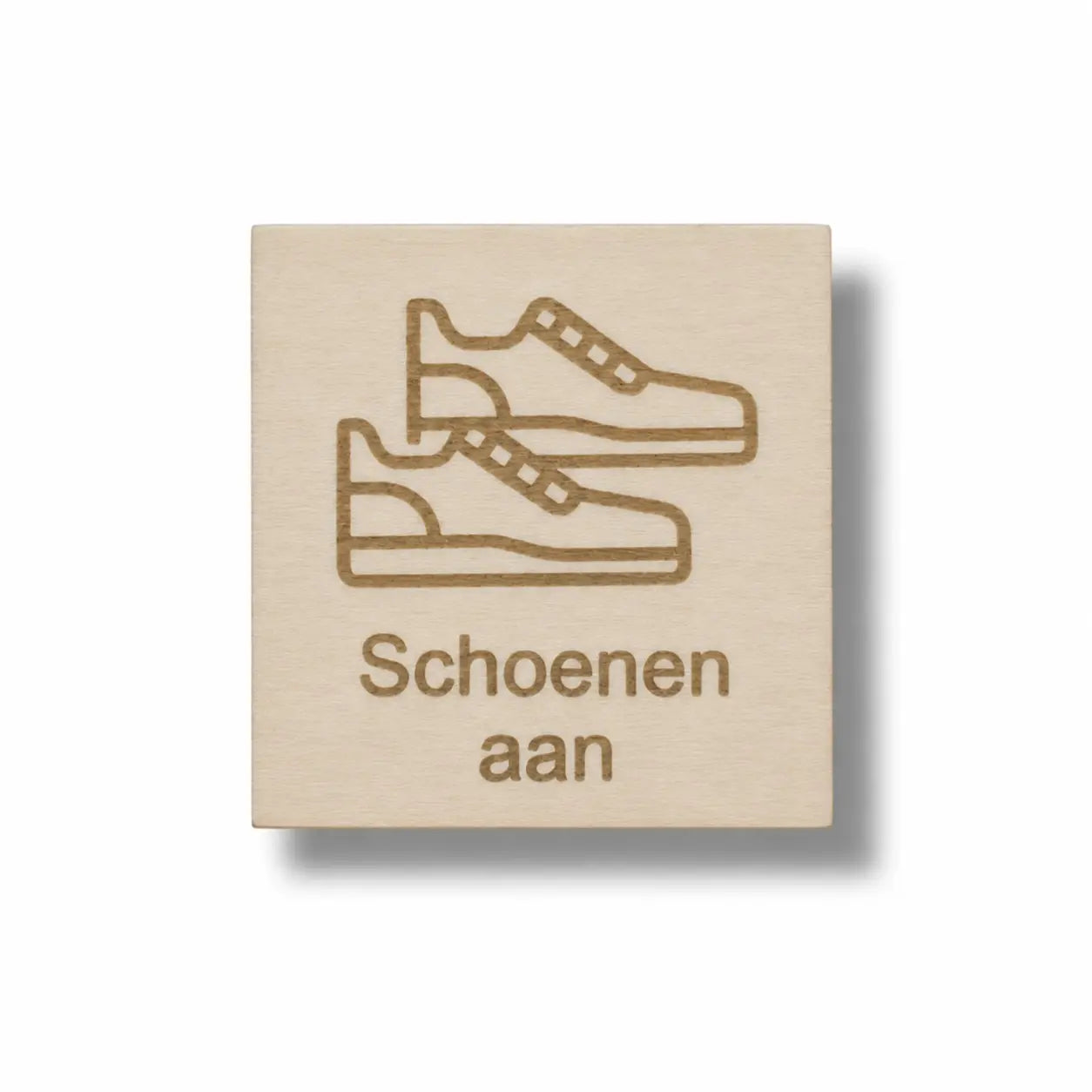 Pictogram Schoenen aan