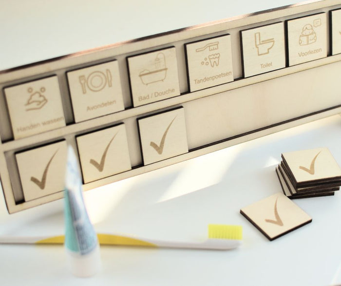 Dag-/avondroutine planner set (Sietske)