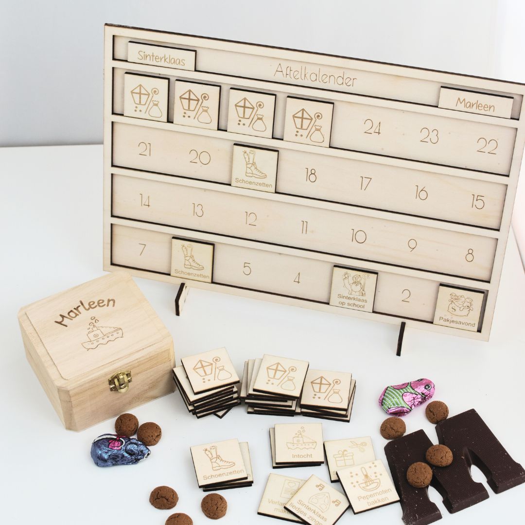 Sinterklaas Aftelkalender Set