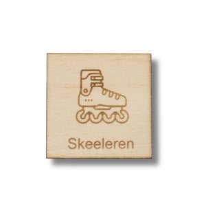 Pictogram skeeleren