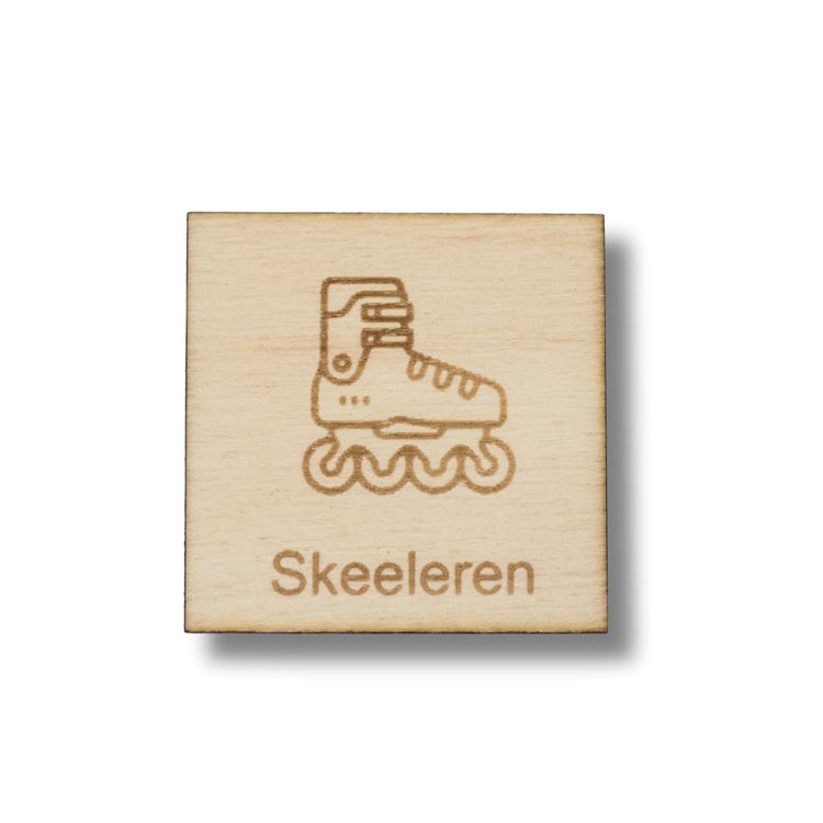 Pictogram skeeleren