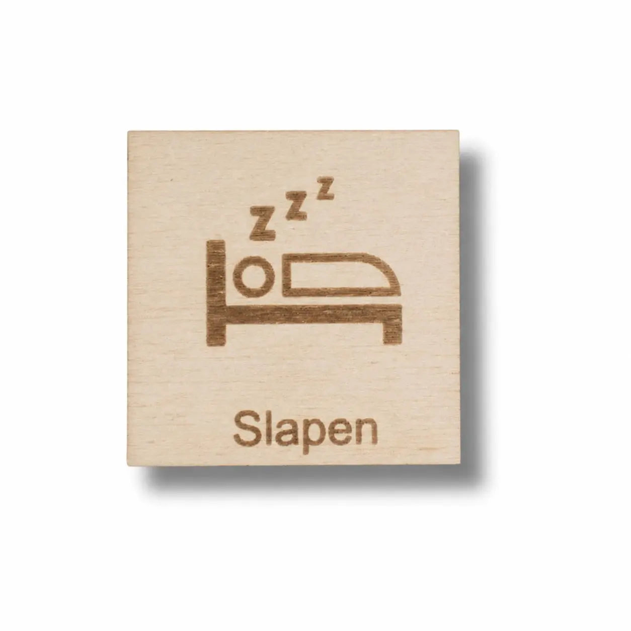Pictogram slapen – rust en duidelijkheid in de dag