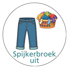 Spijkerbroek uit