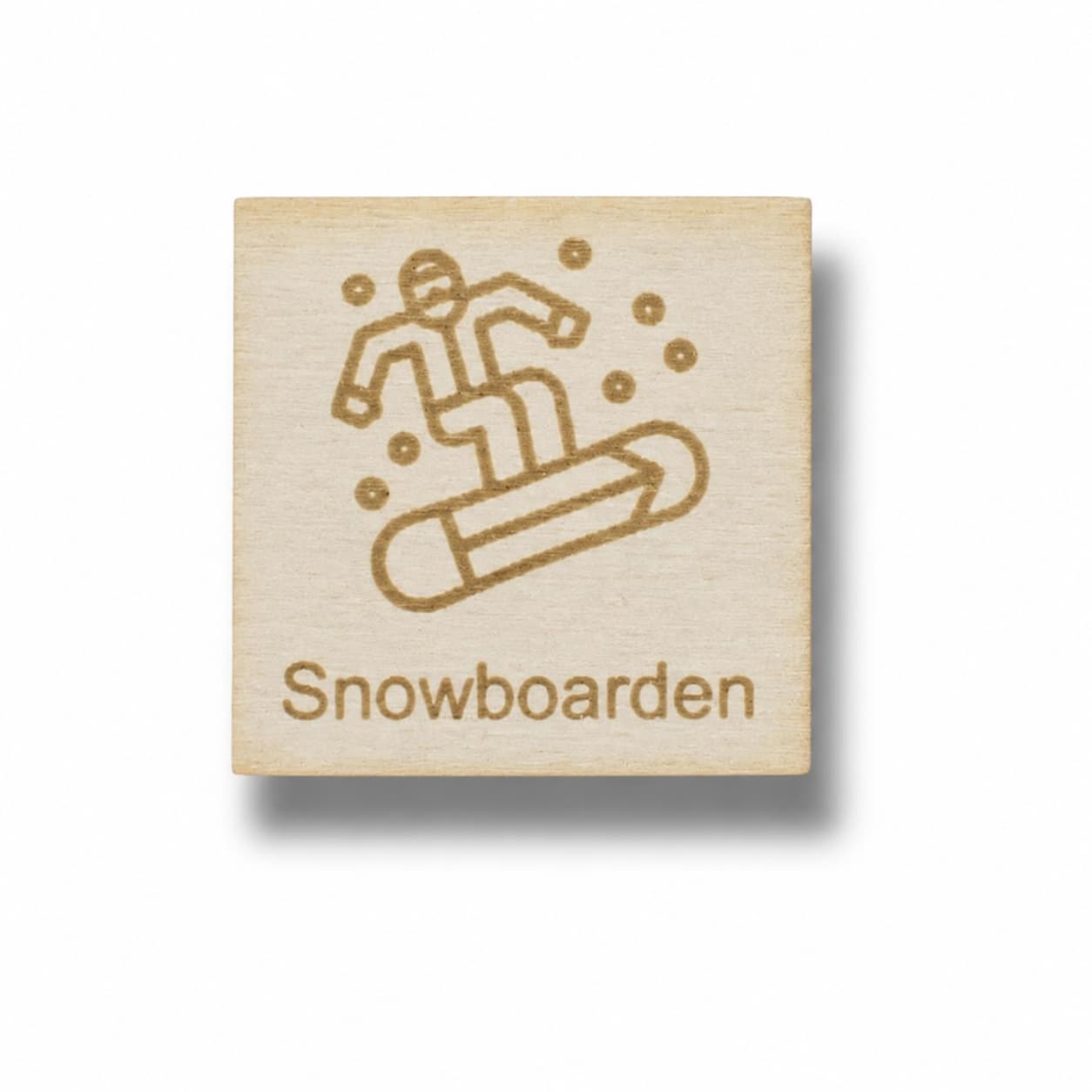 Pictogram Snowboarden