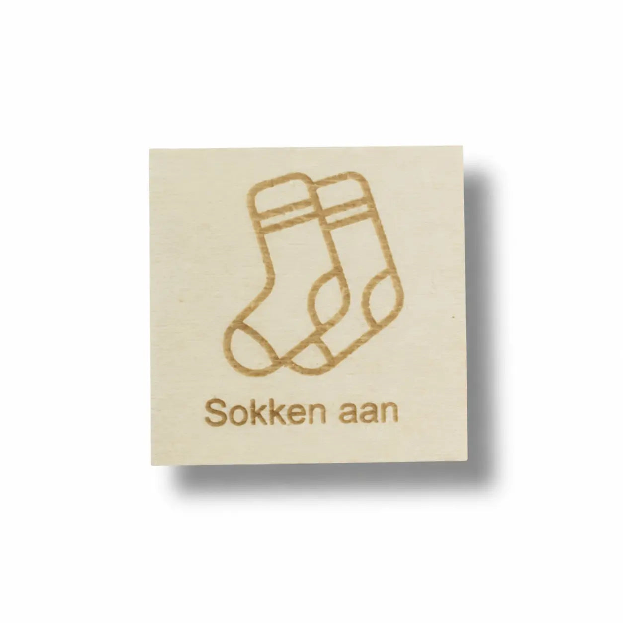 Pictogram Sokken aan