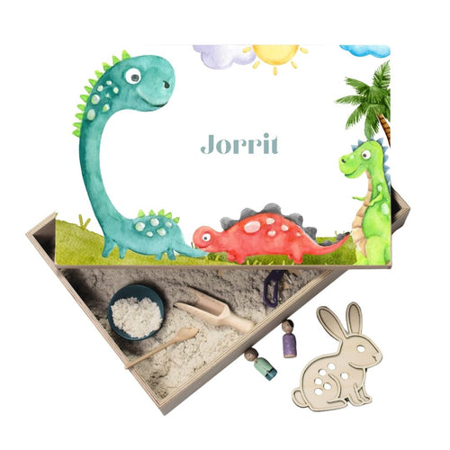 Dinosaurus speelbak Jorrit