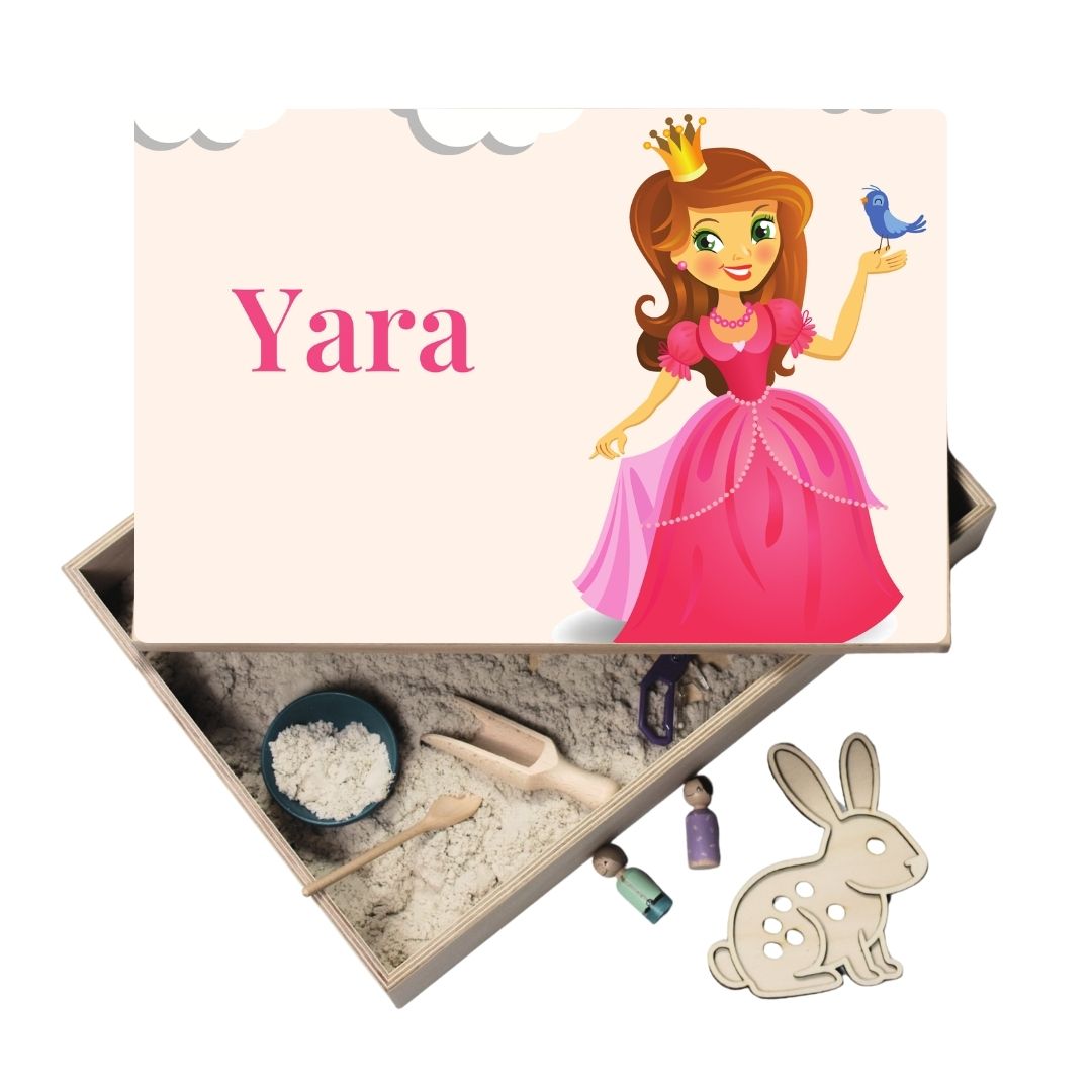 Houten Speelbak + 1 kg Prinsessen Mix SETKorting