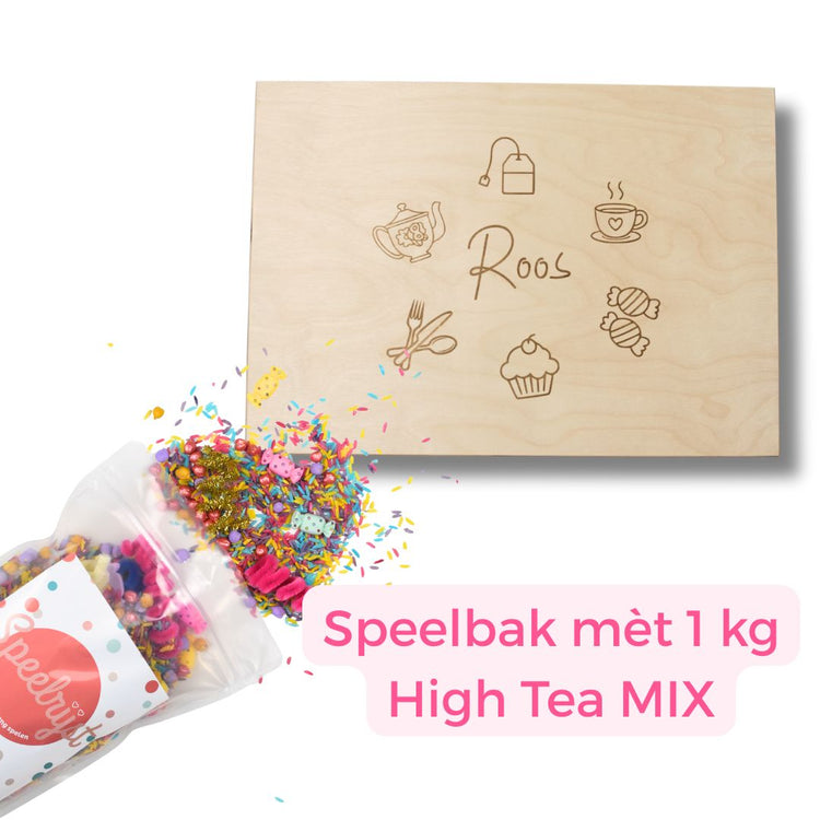 High tea speelbak setkorting