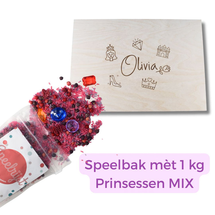 Prinsessen speelbak setkorting