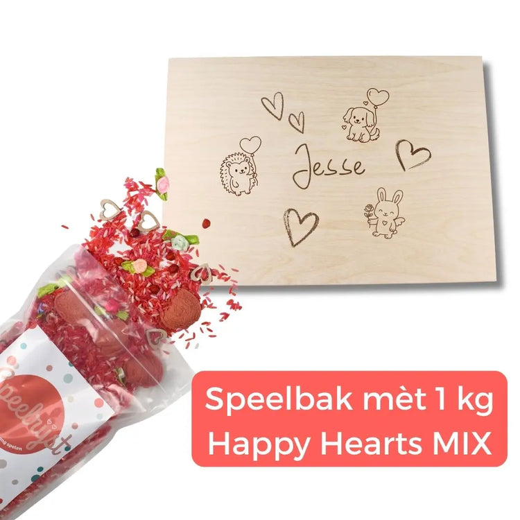 Happy Hearts speelbak setkorting