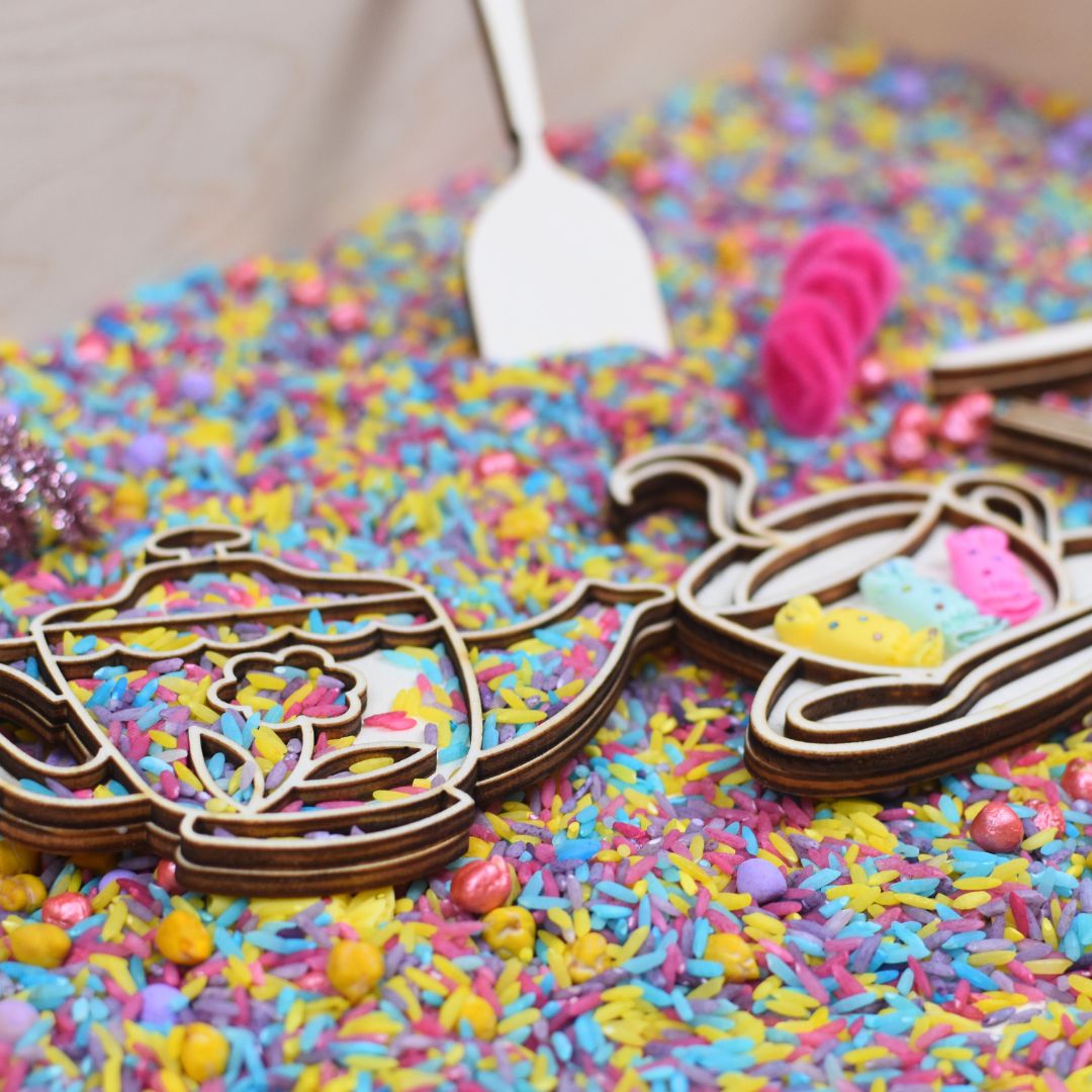 Houten Speelfiguren High Tea