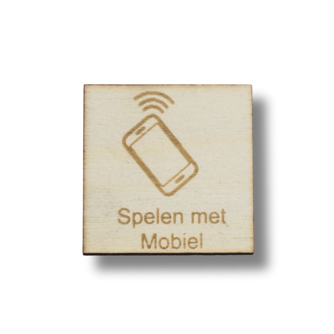 Picotogram spelen met mobiel